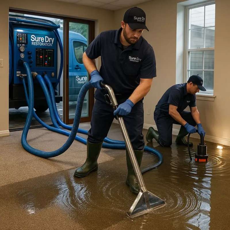 Water Extraction and Removal process in Saint Augustine Shores, FL